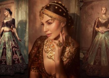 Giorgia Andriani's Regal Bridal Look: A Vision of Elegance and Tradition