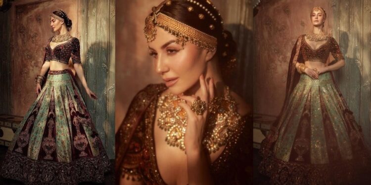 Giorgia Andriani's Regal Bridal Look: A Vision of Elegance and Tradition