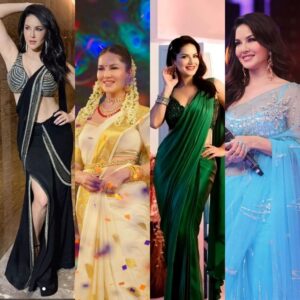 Dusshera Special: Sunny Leone Saree Saga Is Everything Elegance Redefined!