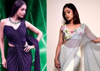 Saree Sirens, Actresses Making a Splash with Unconventional Saree Looks