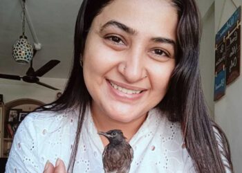 Sonal Singh Bonding Beyond Borders with Chirpy the Sparrow